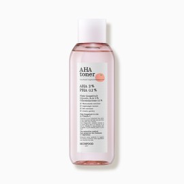 skin food [Skinfood] Pink Grapefruit Aha Toner 200ml_Contains 2% Aha / [스킨푸드] 핑크자몽 아하 토너 200ml_아하2%함유