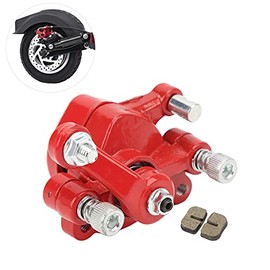 Aramox Pinza de Freno de Disco Trasero con 2 Pastillas de Freno Zapatas de Freno de Aleación de Acero de Repuesto para Motovox MBX10 MBX11 MBX12 Mini Bike Moto MM-B80