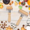 RoxNvm Rolling pin, 2 pieces dough roller, small and medium