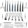 26 Pcs Dental Extracton Pro Full Set Elevators Forceps Scalers