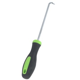 findmall 6 Inch 11 Gauge 100pcs Galvanized Garden Stakes 100pcs Gaskets 1pick Hook Landscape Staples Set Replacement for Weed Fabric Barrier