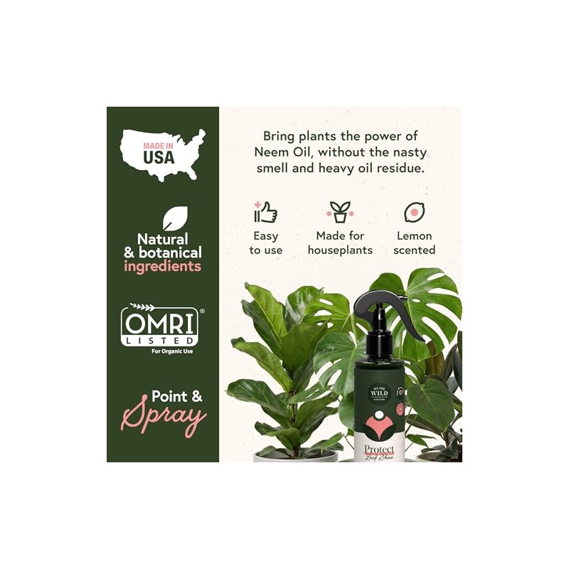 WE THE WILD Organic Protect Leaf Shine - Neem Oil