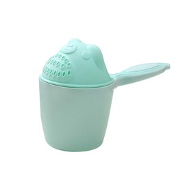 WHAMVOX Bear Shampoo Rinse Cup Bath Spoon for Shower Cute Bath Rinse Cup for Easy Shampooing with Random Color Selection