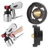 Washdown Nozzles Brass Spray Gun Nozzle Replacement Kit for HVLP