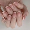 Gloss & Go 24 Reusable Artificial Fake Nail Set| Light