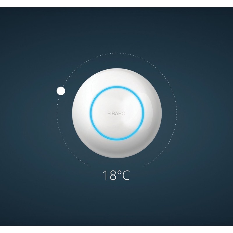 FIBARO The Heat Controller Head/Z-Wave Plus Heating Thermostat, Radiator Thermostat,