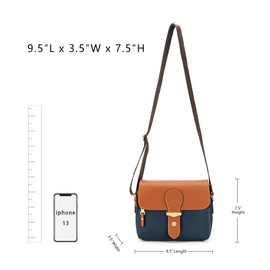 SATSEI Travel Purses for Women Versatile Multi Pocket Crossbody Bags for Women