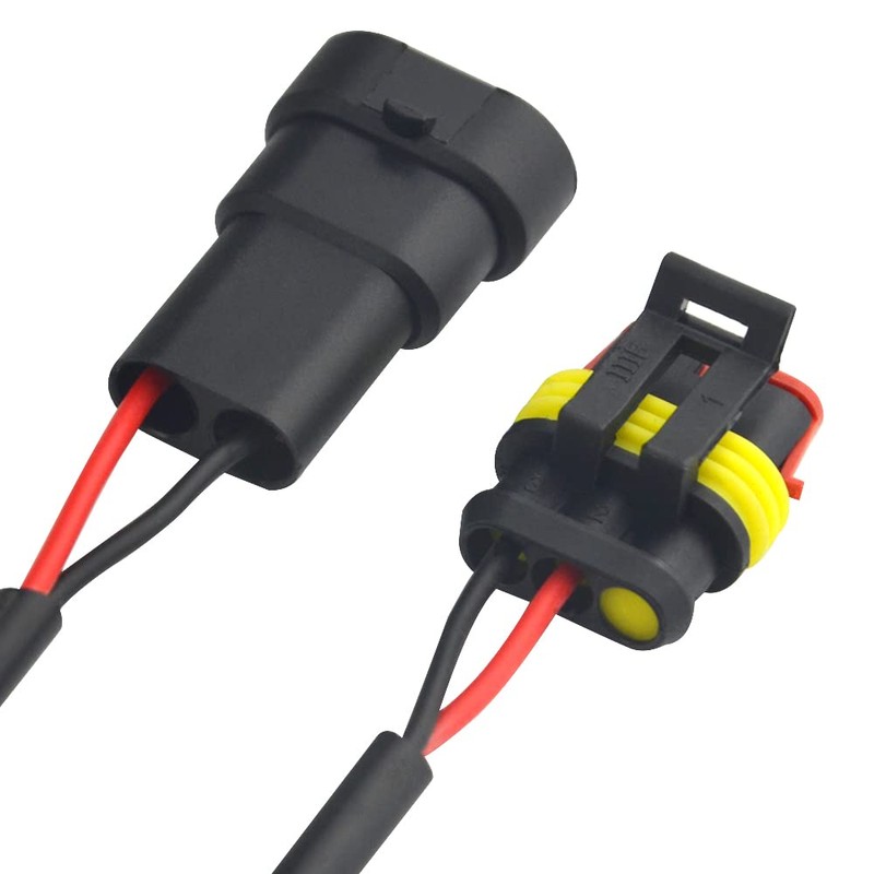 BGTXINGI 2Pcs D1S D2S D3S D4S to 9005 9006 Wiring