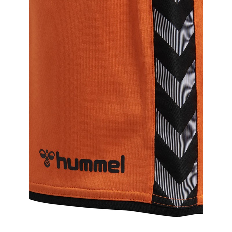 hummel Women's Hmlauthentic Poly Shorts, Women's Shorts, Tangerine, M UK
