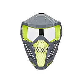 Nerf Hyper Face Mask Breathable Design Adjustable Headband Green Team Color Gear for Nerf Hyper Battles Teens Adults One Size