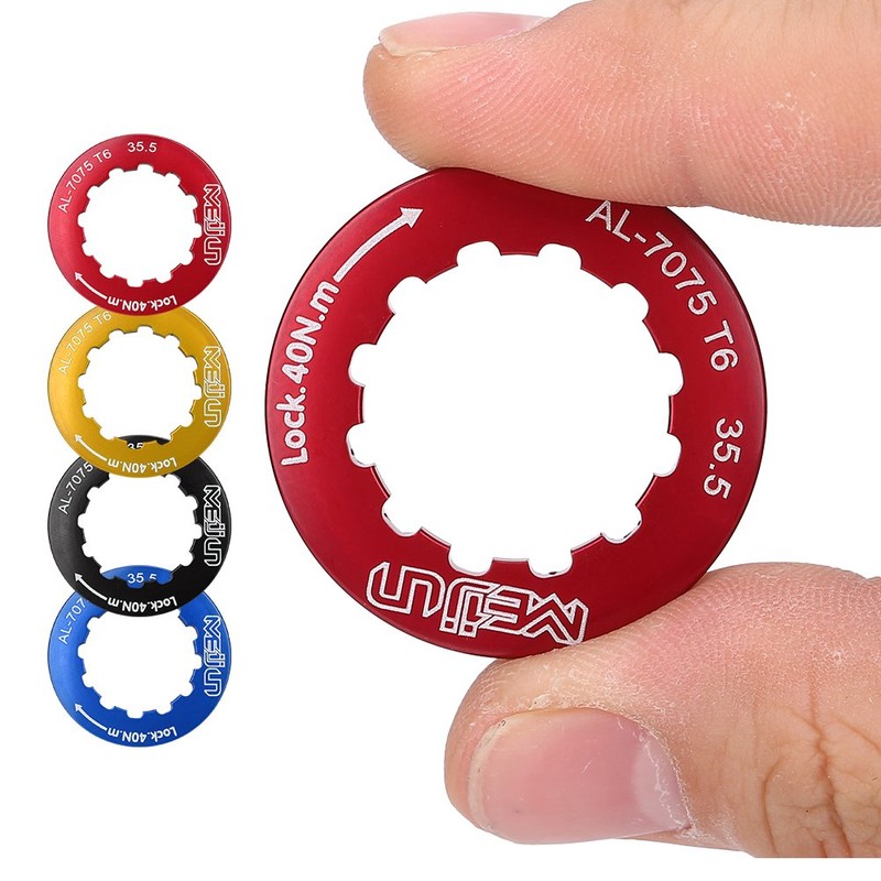 VGEBY Cassette Lockring, Cassette Lock Ring for 7-11 Speed Mountain
