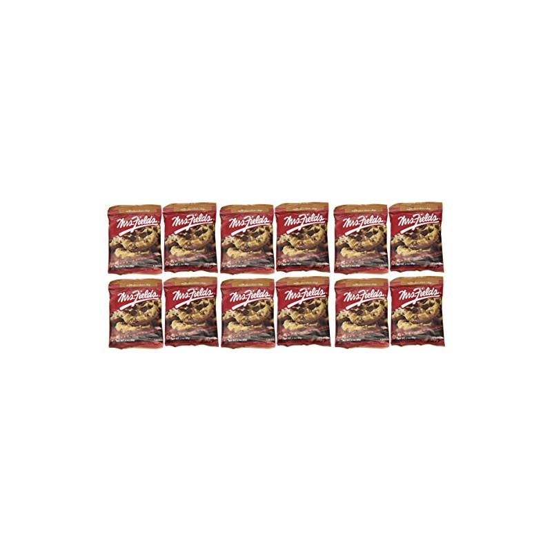 Mrs. Fields Jumbo Individually Wrapped Chocolate Chip Cookies (12 count)