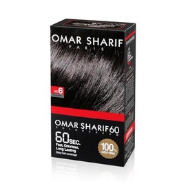 Omar Sharif Speedy Hair Dye Natural Brown Color Just 60 Second Fast Quick Hair color Covers Gray Hair Easy to use Ammonia Free No Odor