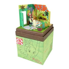 Sankei MP07-101 Studio Ghibli Mini Borrower Arrietty Homily and Arrietty Paper Craft