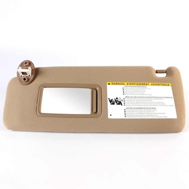 PEVAST Left Driver Side Sun Visor Compatible with 2010 2011