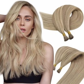 sunny hair Extensiones Naturales Cabello Rubio Cenizo Resalta 20in 50gr