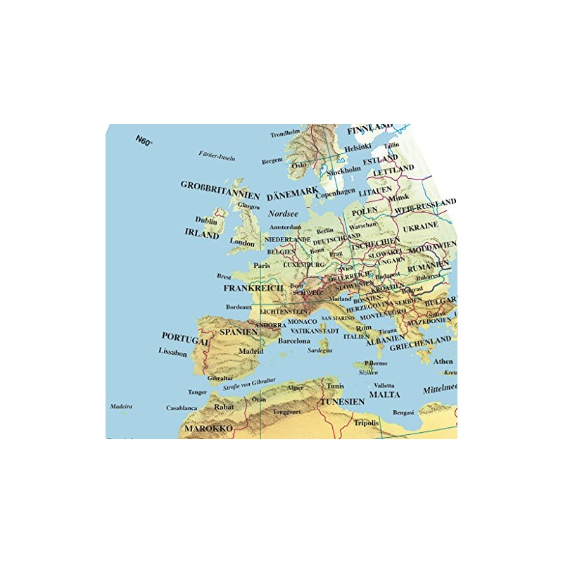 moses Fernweh Inflatable Globe | Map of the World