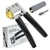 Garlic Press Mincer, Crusher Set with Removable Chamber - Ergonomic