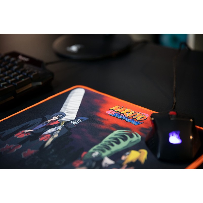 Konix Naruto Shippuden Gaming-Mauspad 32 x 27 cm - rutschfeste