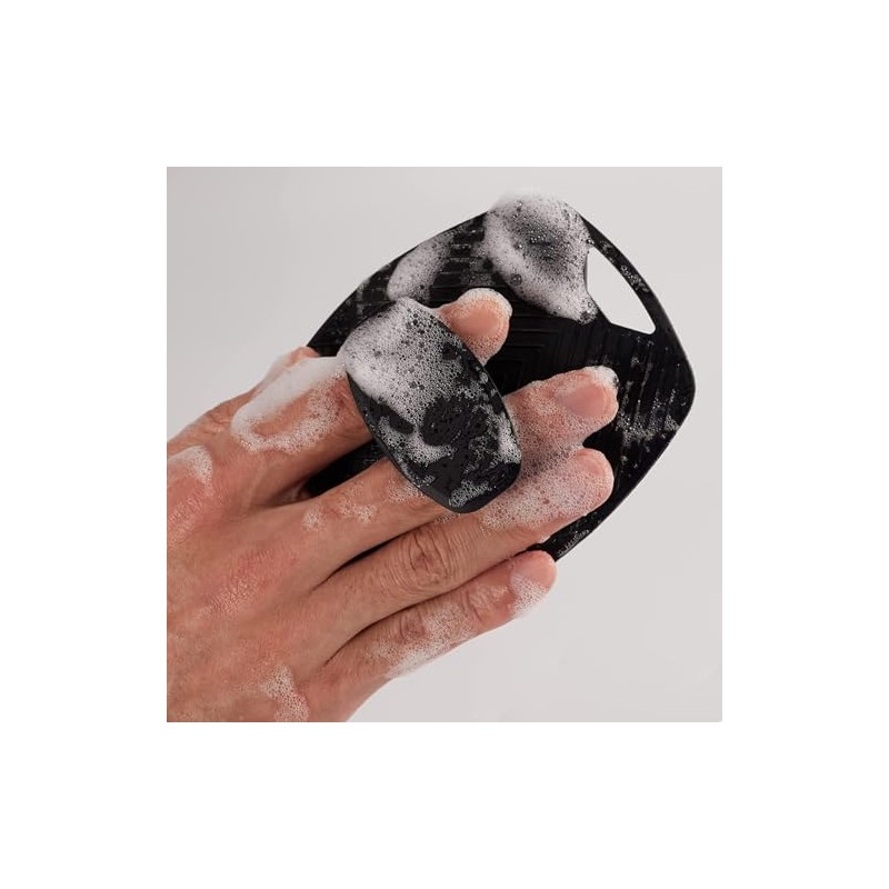 Juego de 4 Cepillos de Silicona para Baño, Incluye Cepillo