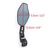 Sixty61 Black Convex Adjustable Mirrors Compatible With ZX14 ZX14R 2006-2026