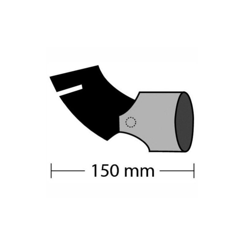 Lampa 60045 Exhaust Deflector 'Swing 2'Tip angle up to 150
