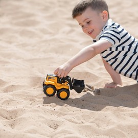 Teamsterz JCB 7 Inch Wheel Loader Truck | JCB Construction Play Vehicles | Indoor, Outdoor And Sandpit Construction Vehicle Toys | Kids' Play Figures & Vehicles | Construction Vehicles & Trucks | 18M+