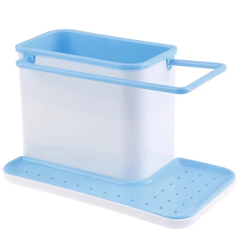 Kitchen Sink Caddy Organizer for Storage – Plastic Dish Soap