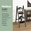 WOA WOA 4 Step Ladder, Folding Step Stool with Non-Slip