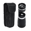 Portable 10x Darkfield Loupe 20.5mm Triplet Lens with LED Light,