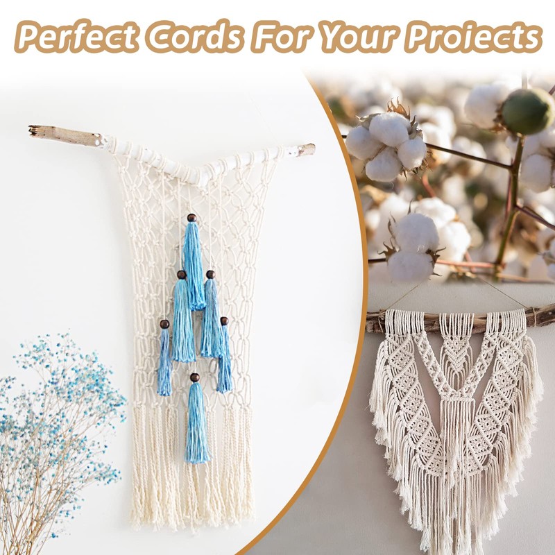 Uiopa Macrame Yarn Watermelon Pink, 3 mm x 200 m