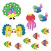 UPINS 300 Pcs Black Wiggle Googly Eyes with Self-Adhesive, 6mm