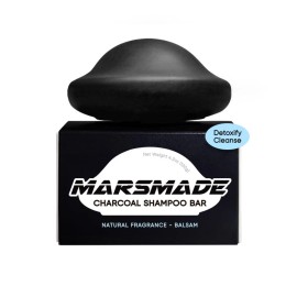 MARS MADE Charcoal Shampoo Bar 2.0 - Hydrating & Moisturizing Natural Hair