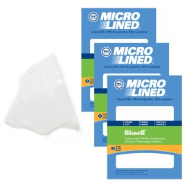 DVC Micro-Lined Replacement Filters Fit Bissell Featherweight Lightweight Stick
