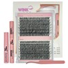 Wink Lab DIY Cluster Lash Extension Kit- D Curl Lashes