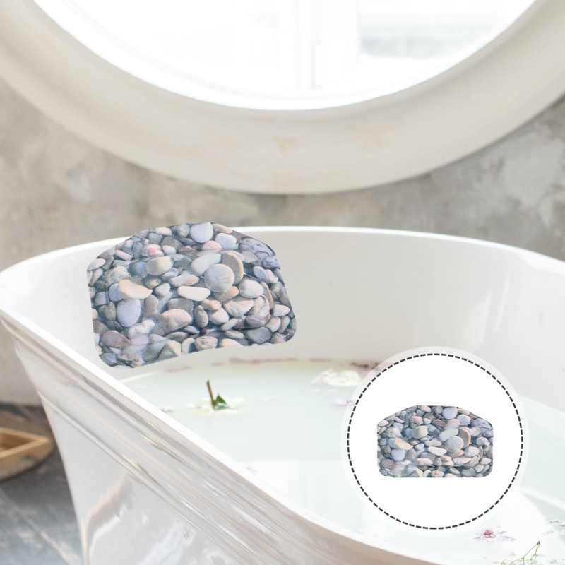 Baluue 2pcs Full Body Bath Pillow for Bathtub Headrest Pillow