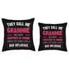 They Call Me Grammie Because Partner In Crime Funny Throw