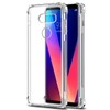 iCoverCase Compatible with LG V30 Case, Crystal Clear Soft TPU