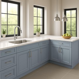 ORLANDO 30 x 18 Inch Undermount kitchen Sink, 18 Gauge Single Bowl Stainless Steel kitchen Sink with Basket Strainer