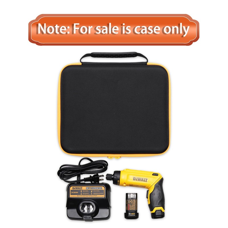 LTGEM Case Compatible with DEWALT DCF680N2 8V MAX Cordless Screwdriver