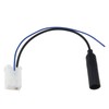 VGOL Radio Antenna Adapter Female Plug Stereo Radio Antenna Adapter