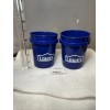 Lowes 2 Pack Lowe’s Mini Bucket 0.5-Quart BPA-Free Polypropylene Paint Bucket - Rare