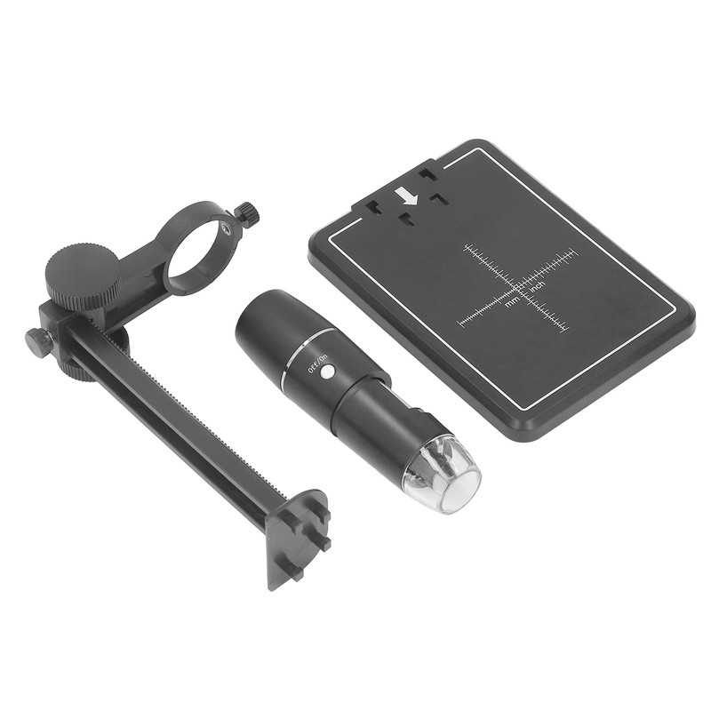 WiFi Microscope Portable Digital USB Magnifier with 8 LED for