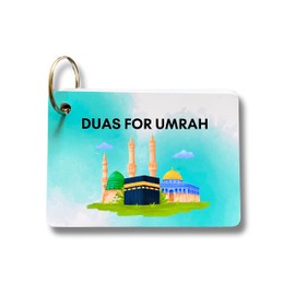 Umrah Dua Cards, Step by Step Guide Umrah Duas, Umrah Gift, Umrah Prayers and Supplications, Umrah Flash Cards