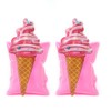 Creative Thick PVC Inflatable Kids Armbands - Ice Cream Cartoon Swimming Aid Free Size/Tiger Style 10ea