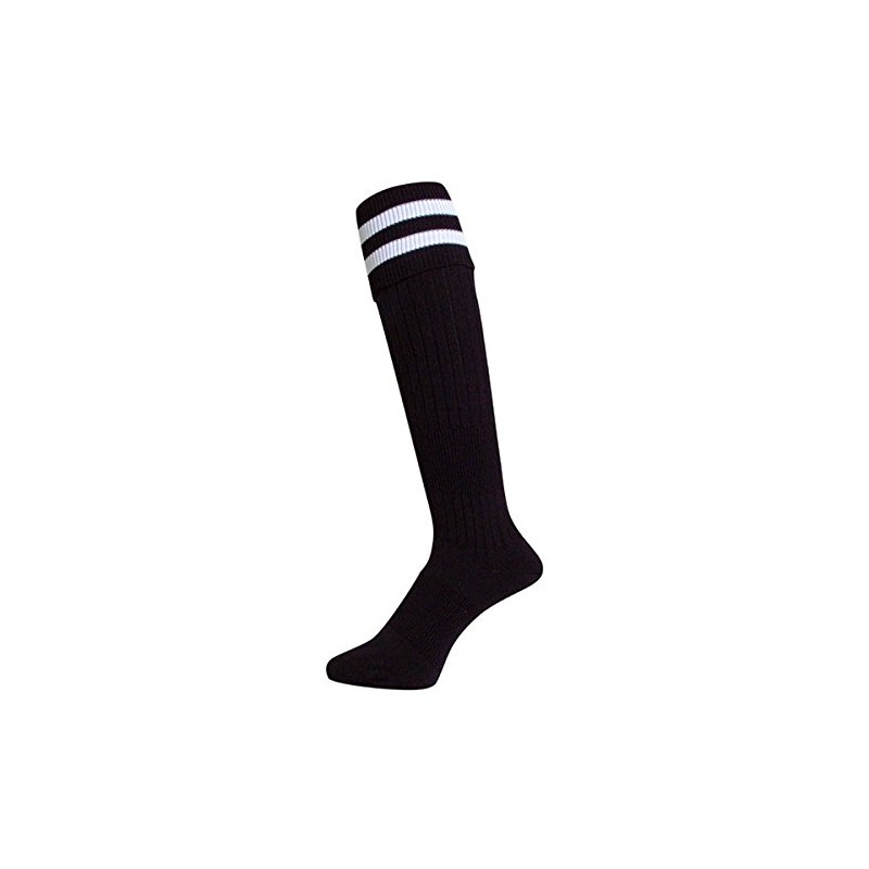 Mine MIN-208-J Soccer Socks, Junior [Abrasion] BK×WT 8.7 - 9.4