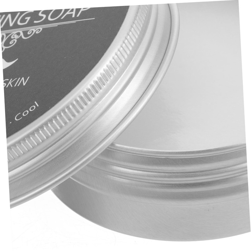 Baluue Peppermint Shaving Soap for Men Portable Natural Shave Soap
