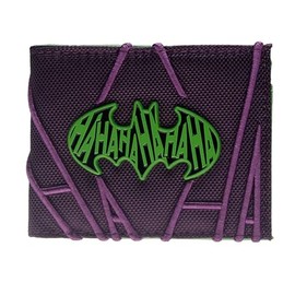 TCB Creations Jokers HaHa Laughing Bat Wings Mens Bi Fold Wallet