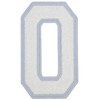1 Pcs 8.0" White Chenille Number Patches, Iron On or