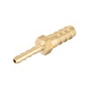 sourcing map Straight Brass Barb Fitting Reducer, Fit Hose ID